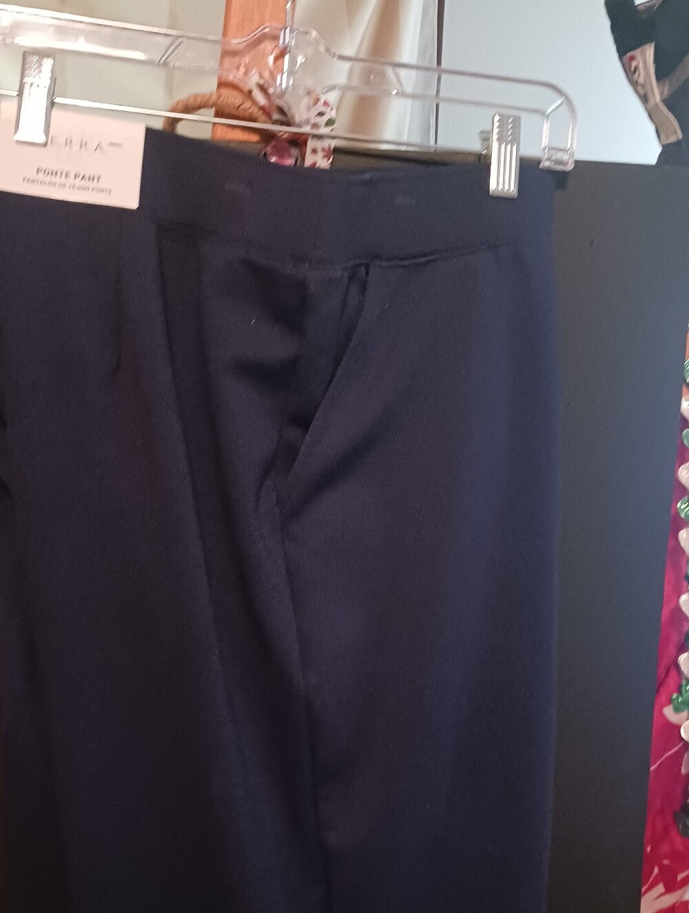 Serra ALDI SIZE 12 TO 14 FITS Ladies Navy Dress Pants